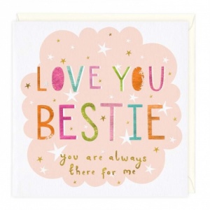 Love You Bestie Card